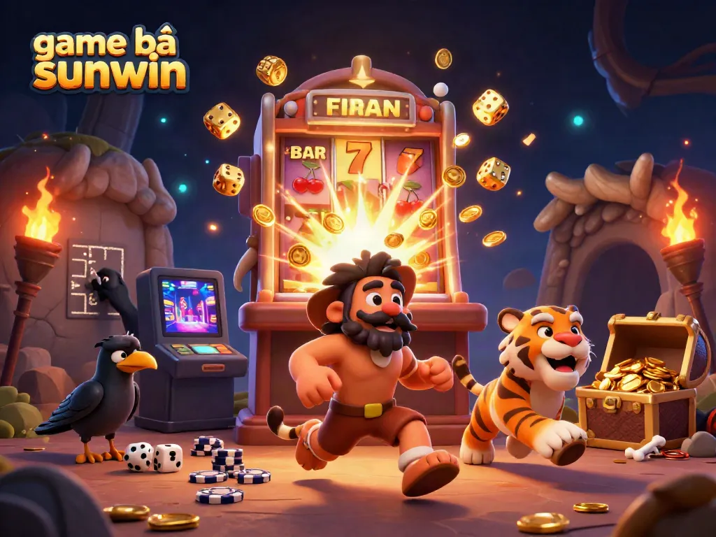 Engage in thrilling gameplay with game bài sunwin, featuring vibrant casino elements and captivating characters.
